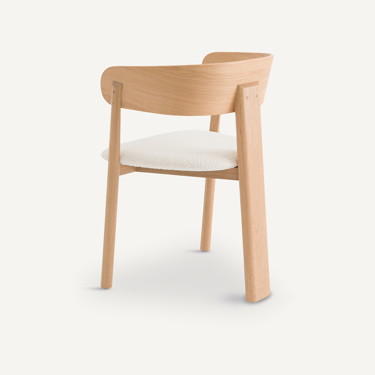 AM.PM<br>Mesa e poltrona em carvalho e bouclé, Marais