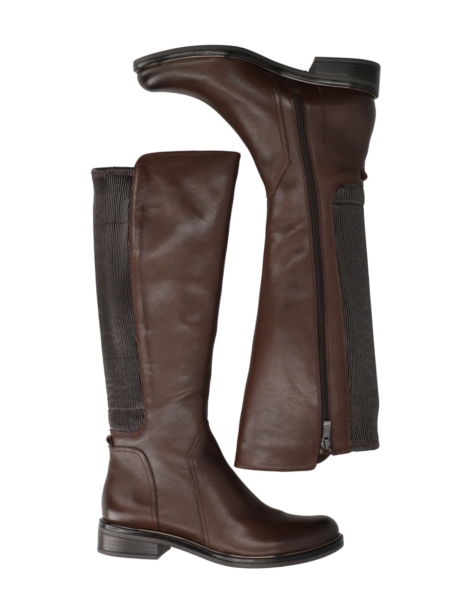 Glattleder Stiefel