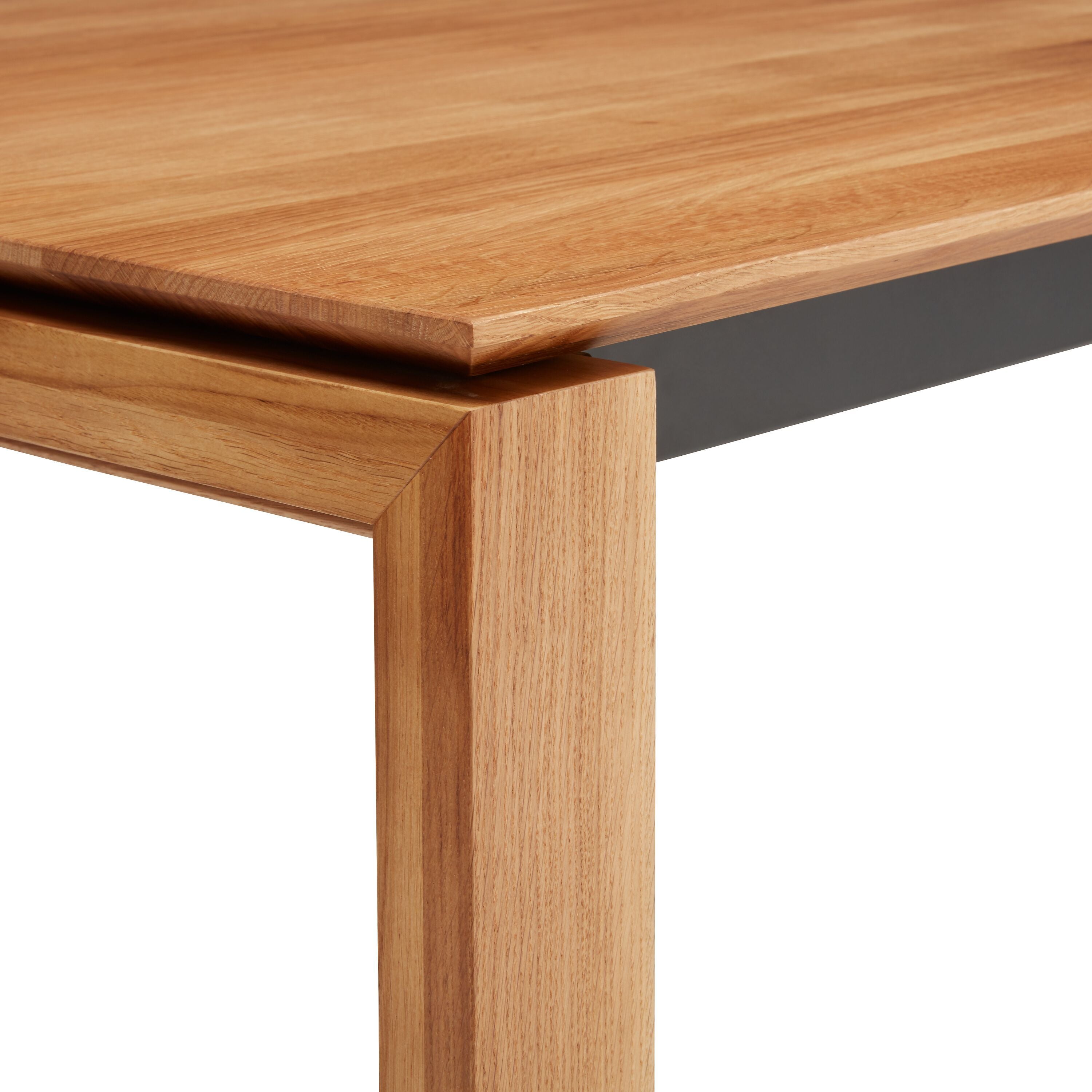 MEDICI Ausziehtisch - Eiche massiv / B: 150.0 cm x T: 90.0 cm x H: 76.5 cm