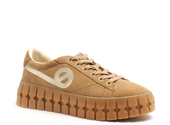 No name basses femme play sneaker beige
