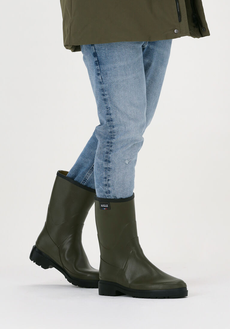 AIGLE groene aigle regenlaarzen bison 2