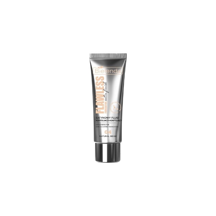 Bielenda FLAWLESS FOUNDATION Korrektur- und Anpassungsflüssigkeit 04 Natural Beige 30 ml