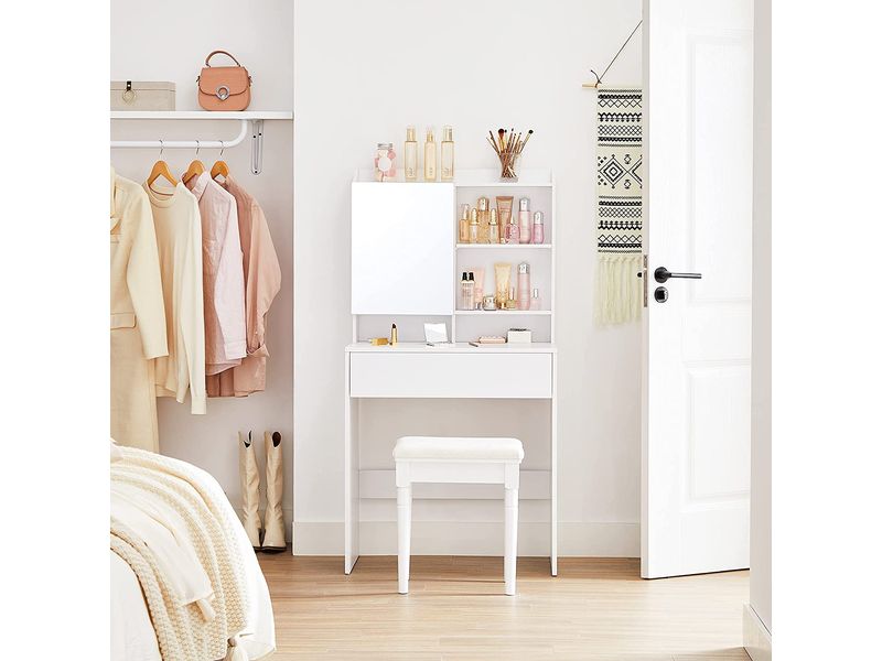 VASAGLE Schminktisch mit Spiegel Kosmetiktisch