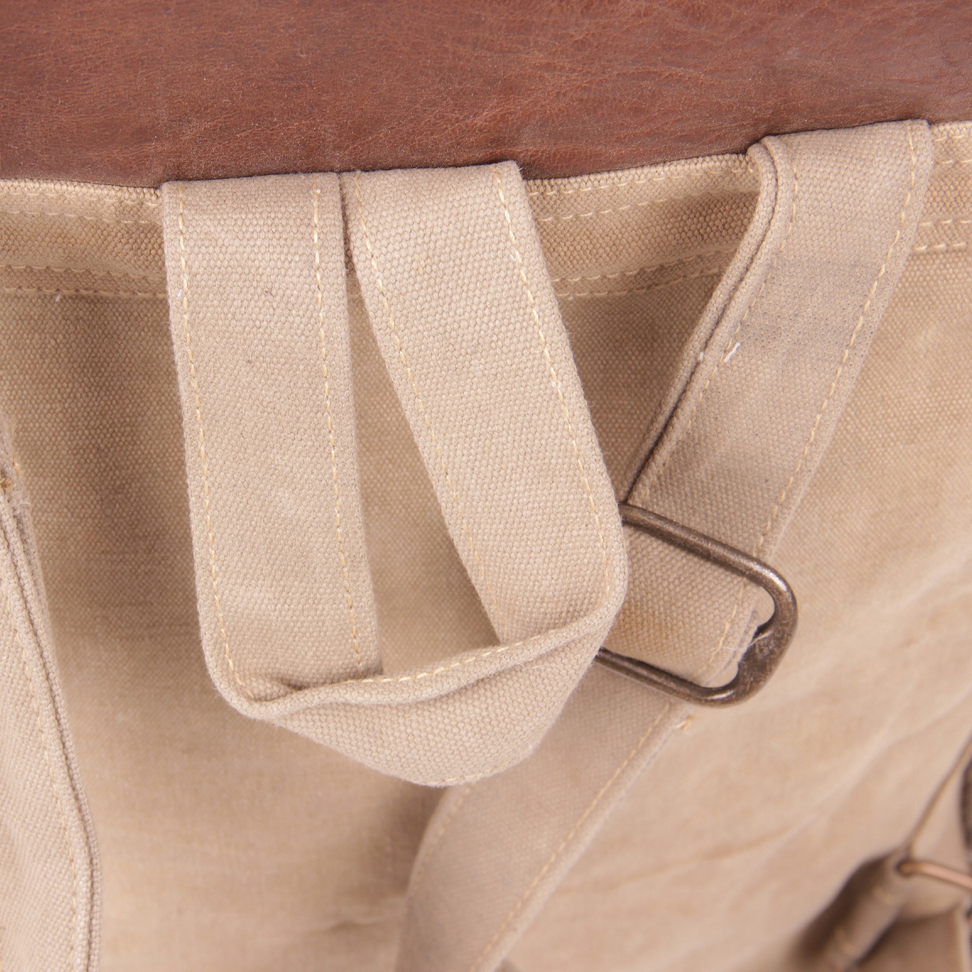 Rucksack 'Franklin', beige, braun, B 34 cm, H 45 cm günstig bestellen