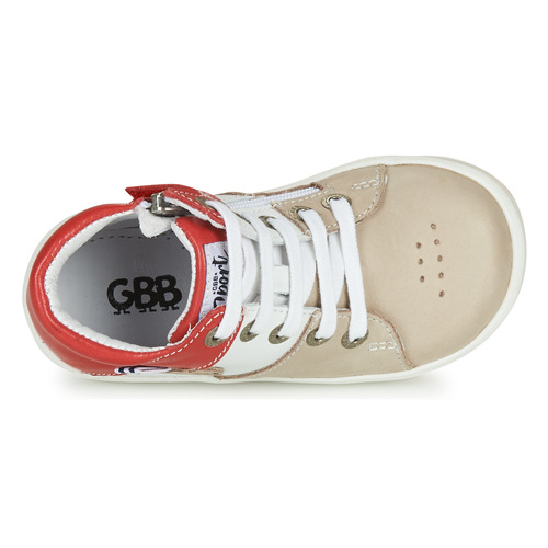 GBB - AMOS - Beige / Blanc / Rouge