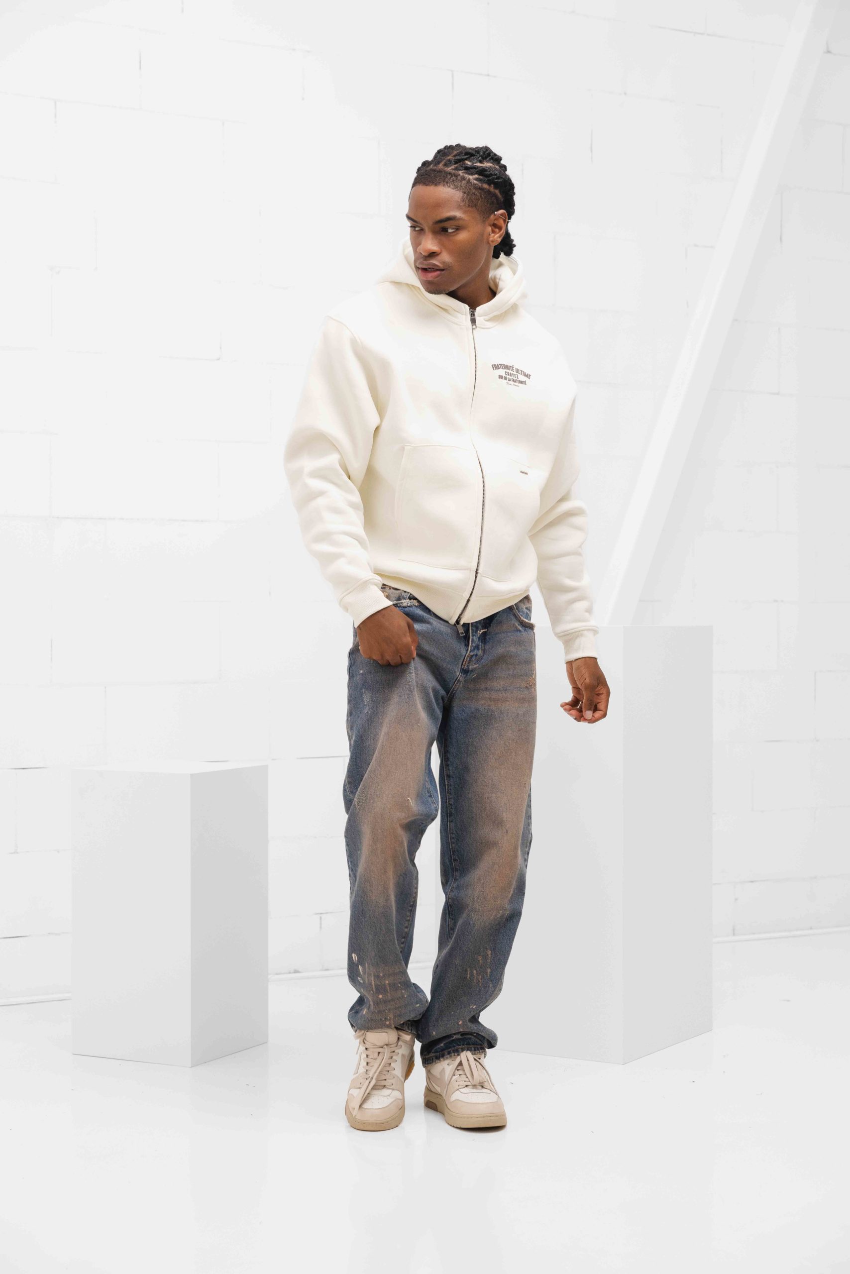 Fearless Blood Straight Jeans Heren Blauw