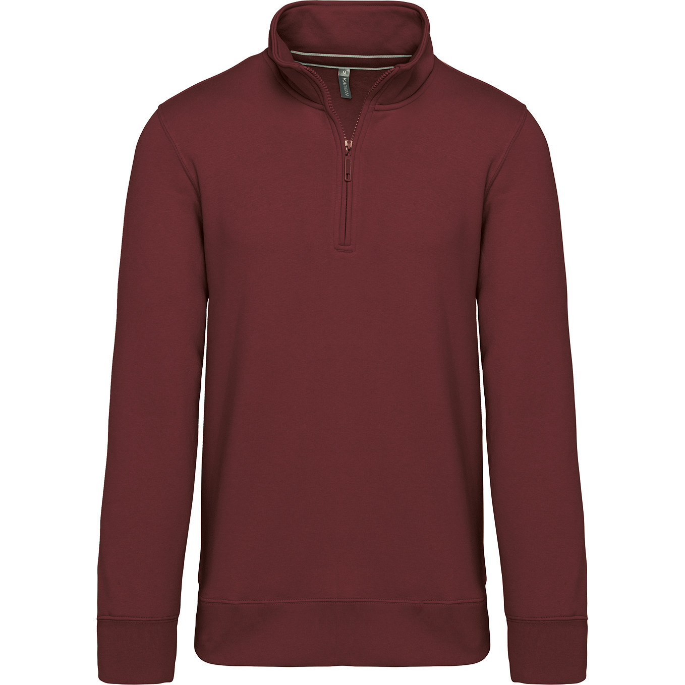 Kariban K487 - Sweat-shirt col zippé