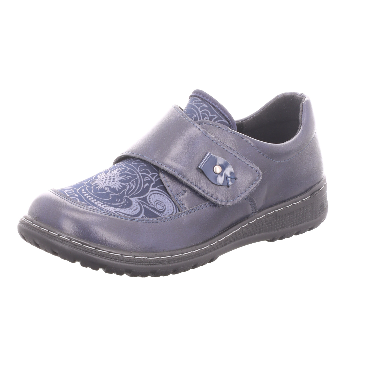 Donna Andrea Damen-Slipper Blau