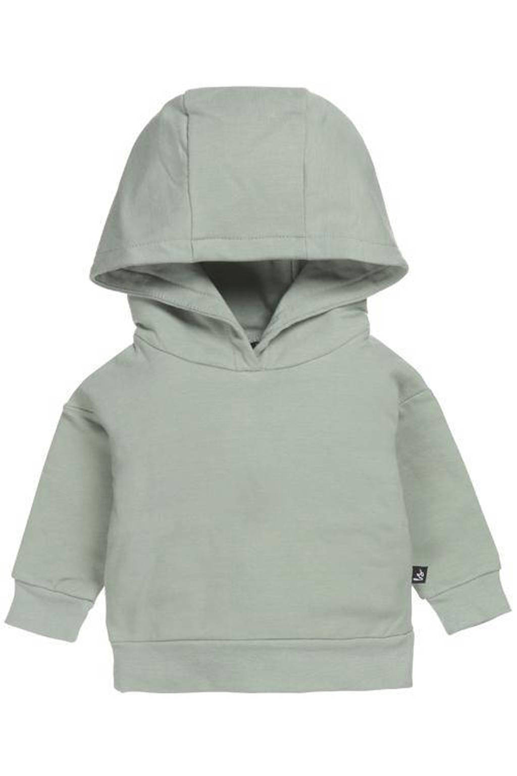 Babystyling baby hoodie lichtgroen