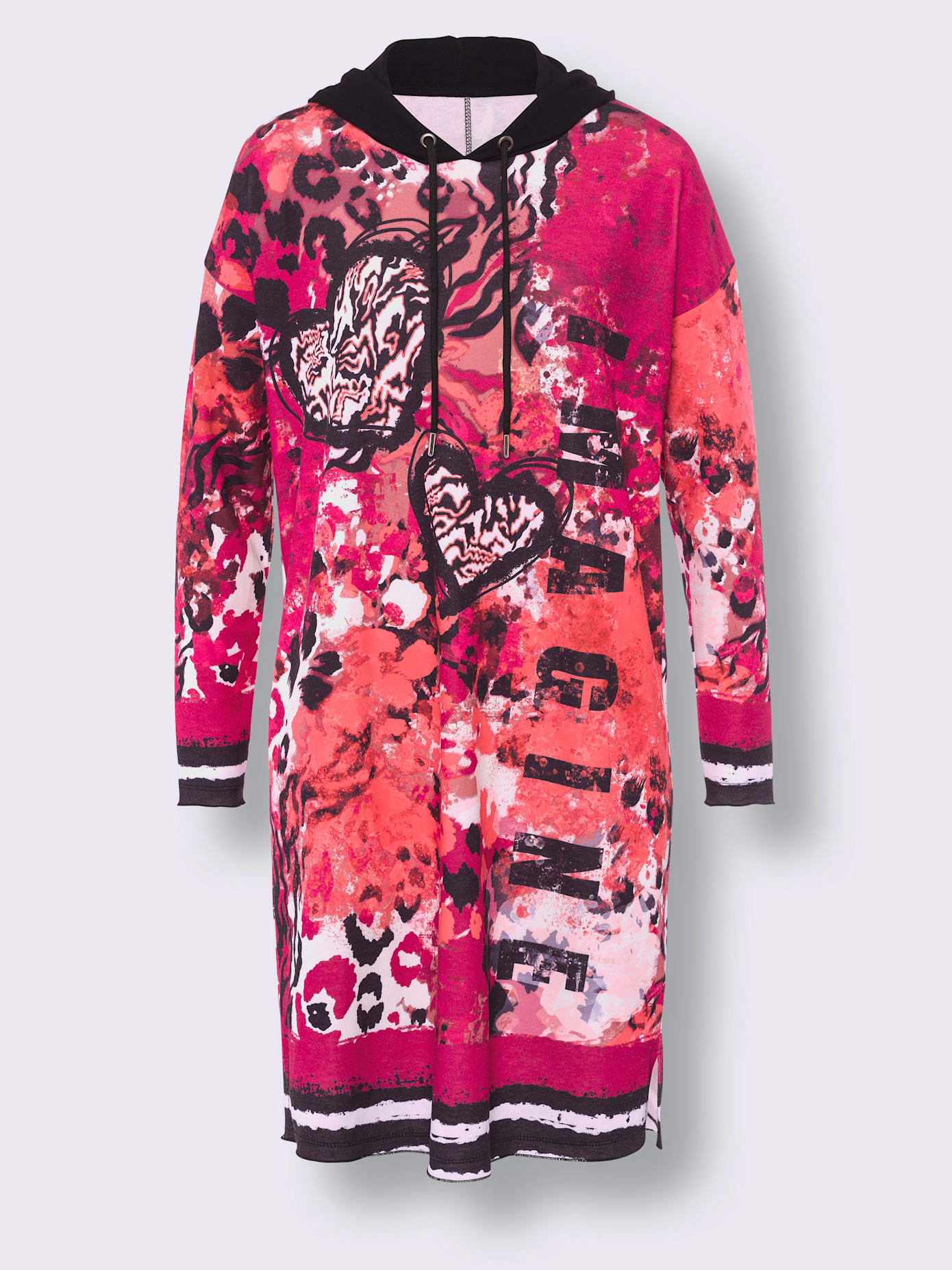 Robe en jersey motif original