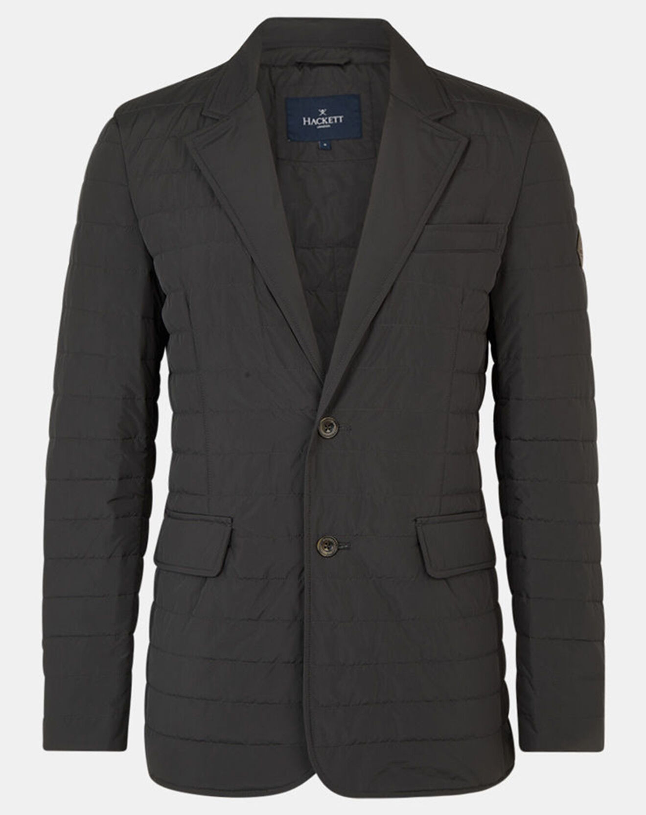 Hackett London Blazer matelassé Quilted noir