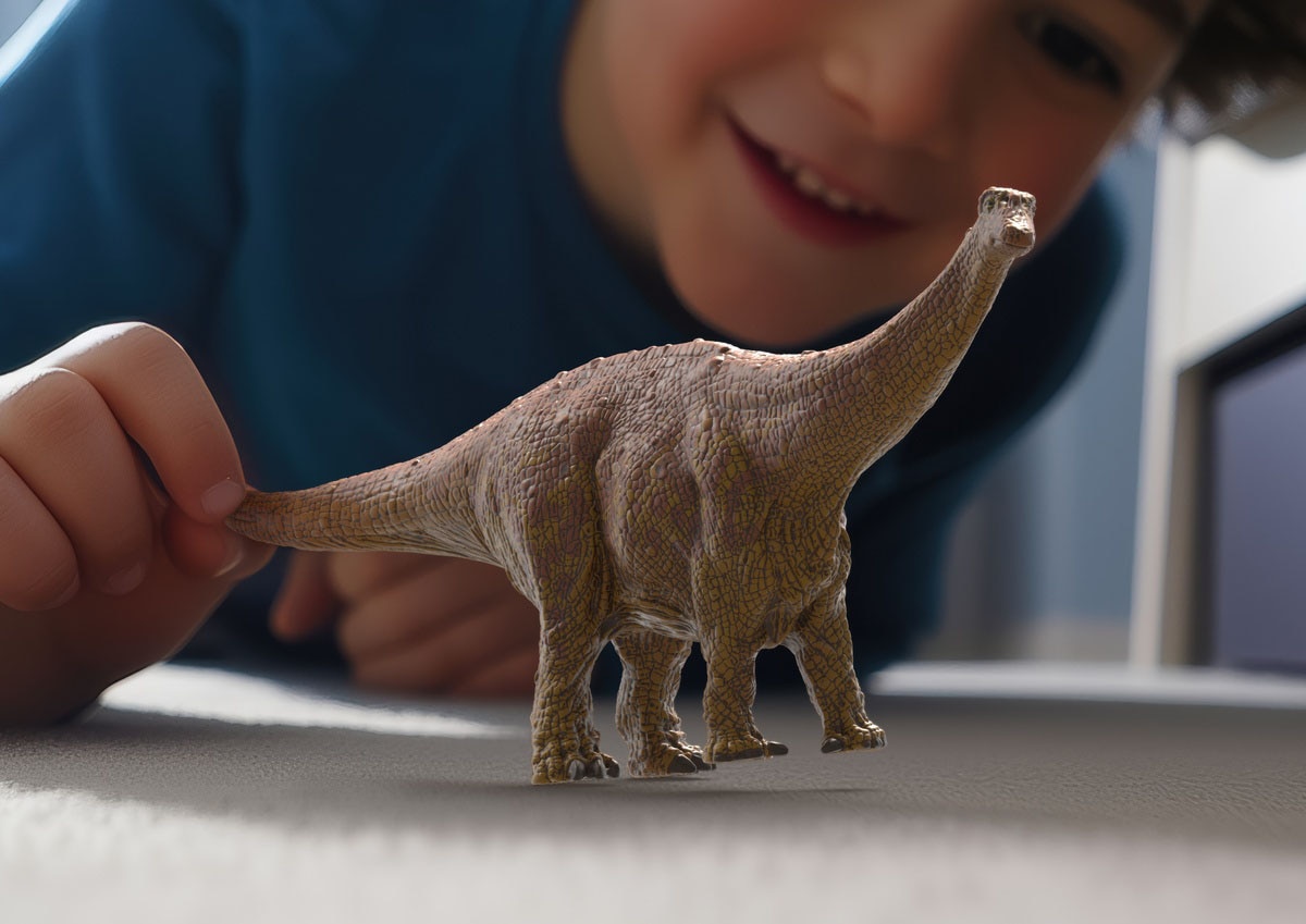 Schleich® Spielfigur »DINOSAURS, Brontosaurus (15051)«