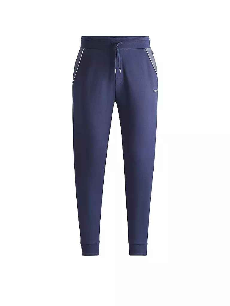 BOSS Loungewear Jogginghose blau