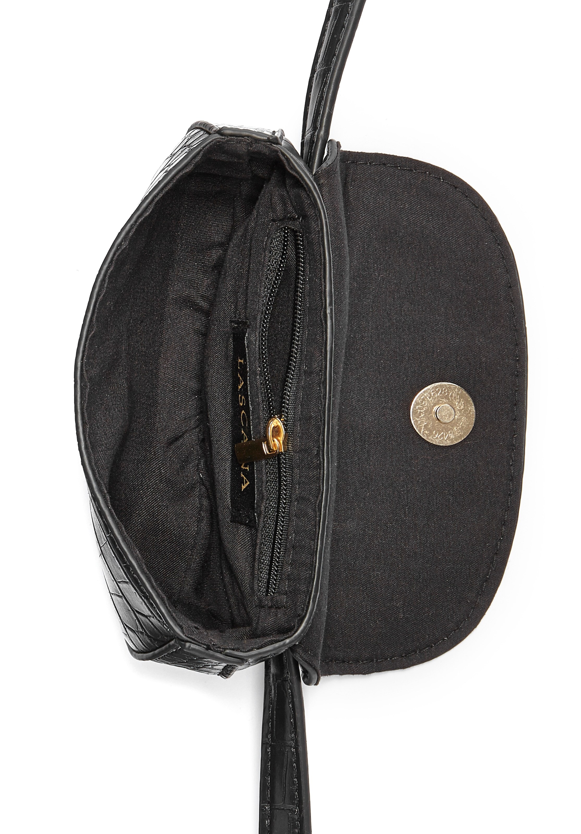 LASCANA Bauchtasche »Gürteltasche« in Kroko-Optik, CrossBody,Brusttasche, Hüfttasche VEGAN