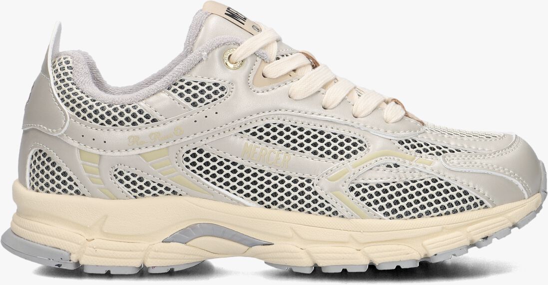 beige mercer amsterdam lage sneakers the re-run champagne
