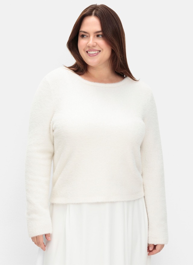 Sheego Rundhalspullover »Pullover«