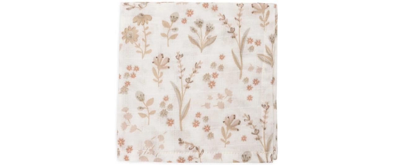 Mulltuch Hydrophil Bloomy 3er, 31 x 31 cmSpucktuch
