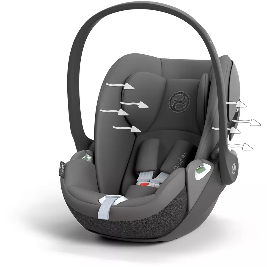 cybex PLATINUM Babyschale Cloud T I-Size Mirage Grey