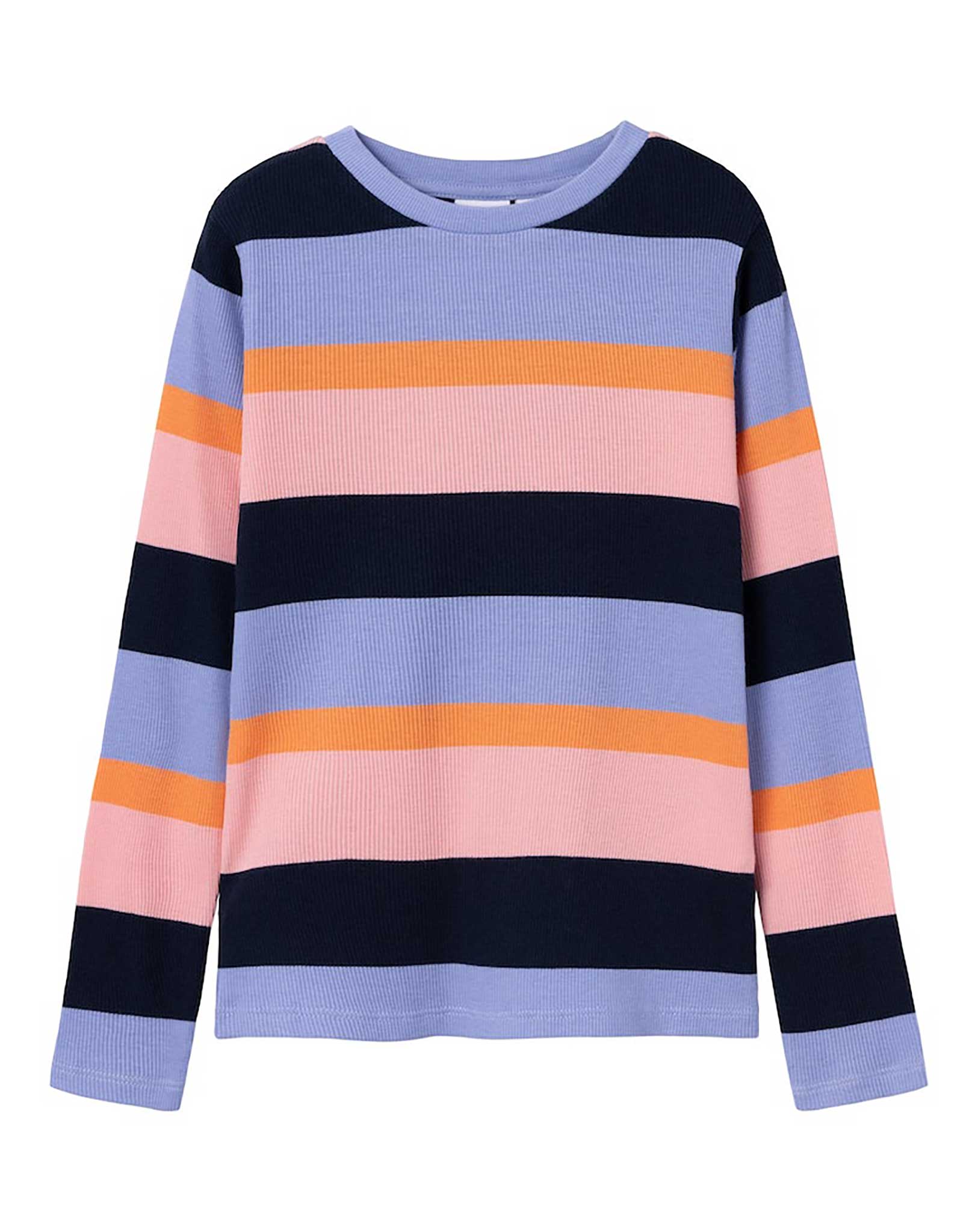 Langarmshirt NKFBESILJE BLOCKS in murex shell