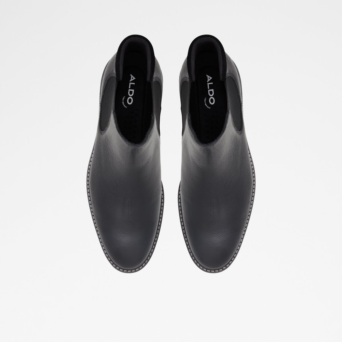 Moongrip Black Men Chelsea boots