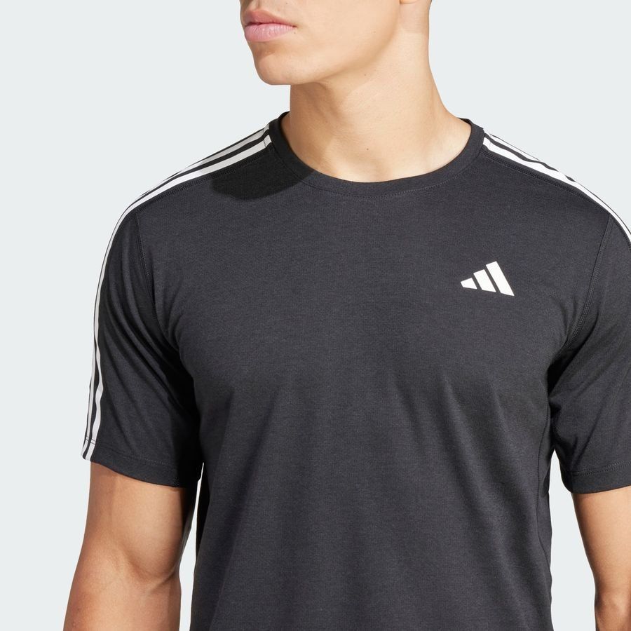 Adidas T-shirt Own the Run 3 bandes