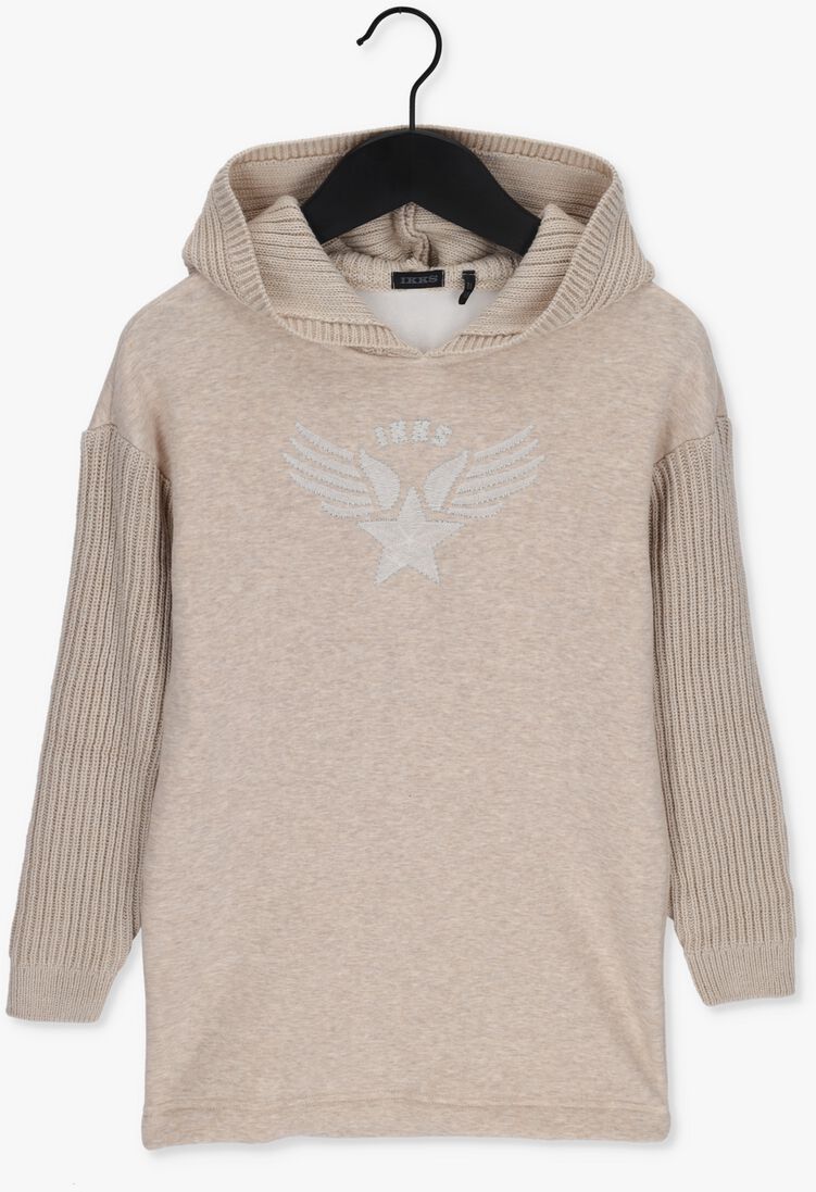 IKKS beige ikks mini jurk robe sweat cap.