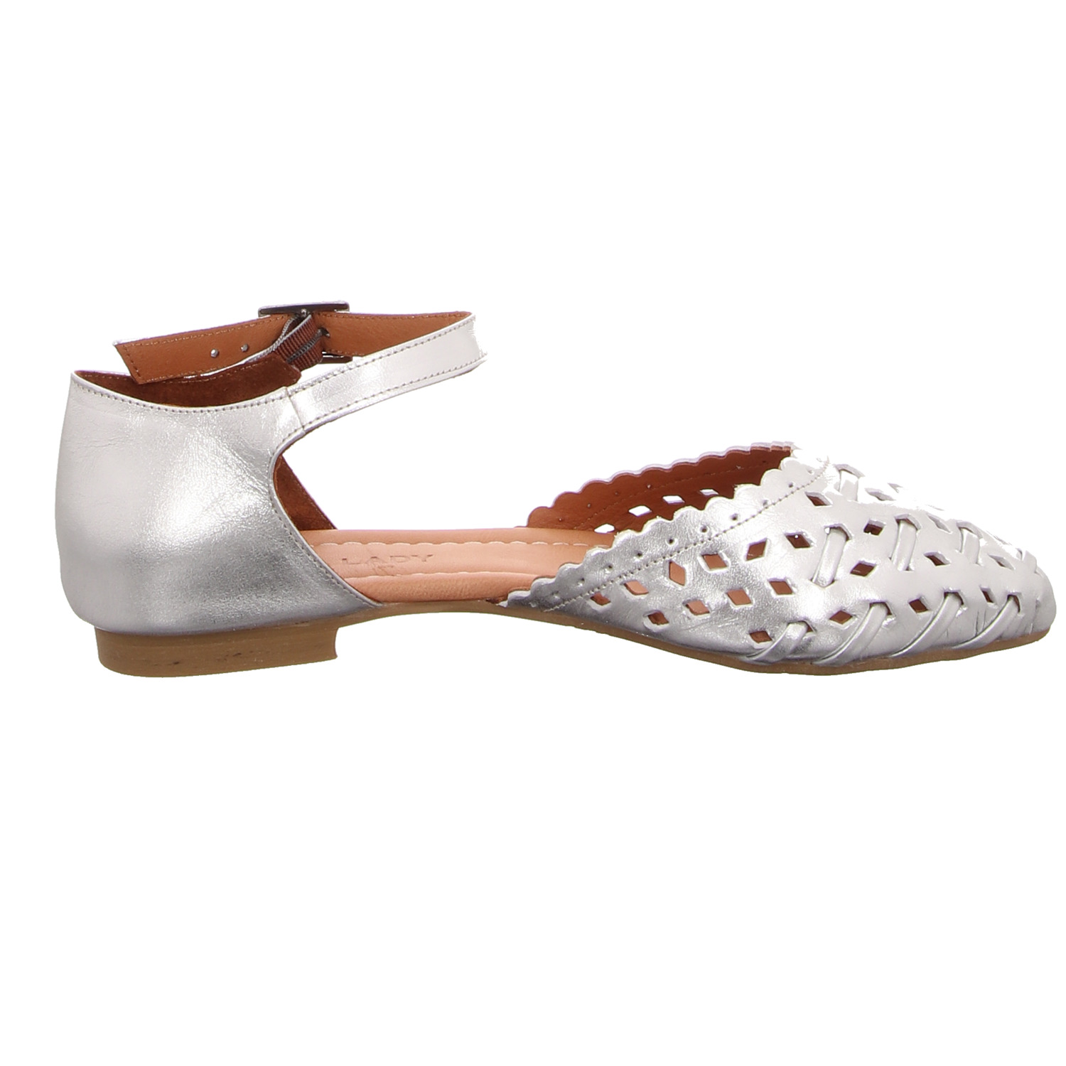 LauterLady Spangenschuh silber gold/silber/bronce