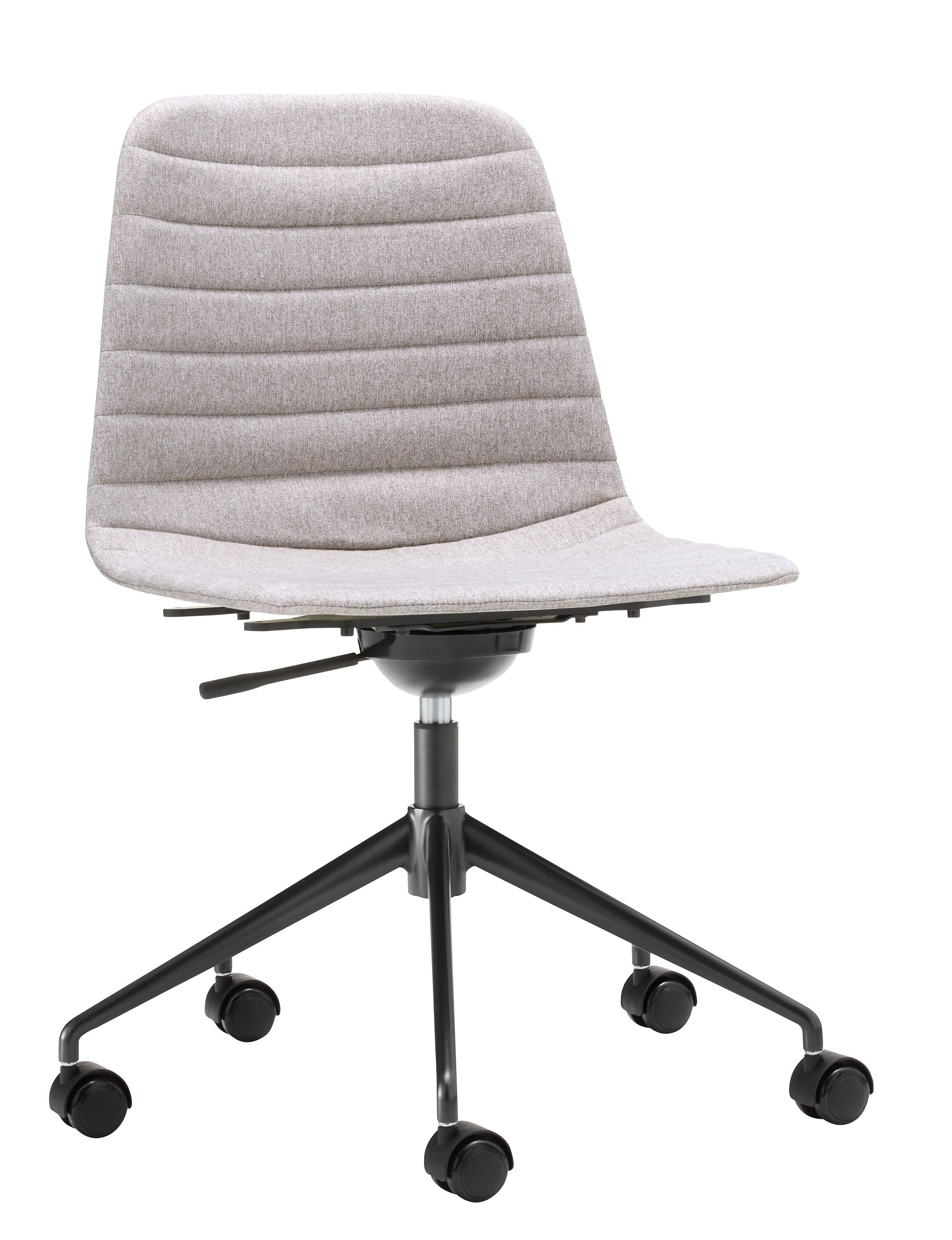 MUSK Bürostuhl - Beige / B: 65.5 cm x T: 65.5 cm x H: 80.5 cm