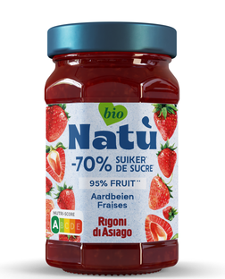Natù Biologische Aardbeien Jam 240GR