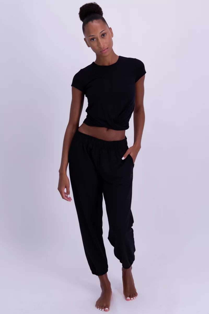 POWERZONE Yoga Crop Damen T-Shirt