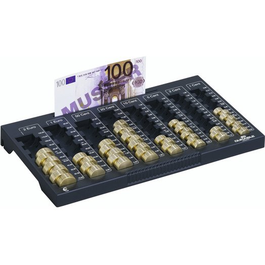 Casier à monnaie EUROBOARD L, (L)324 x (P)190 x (H)