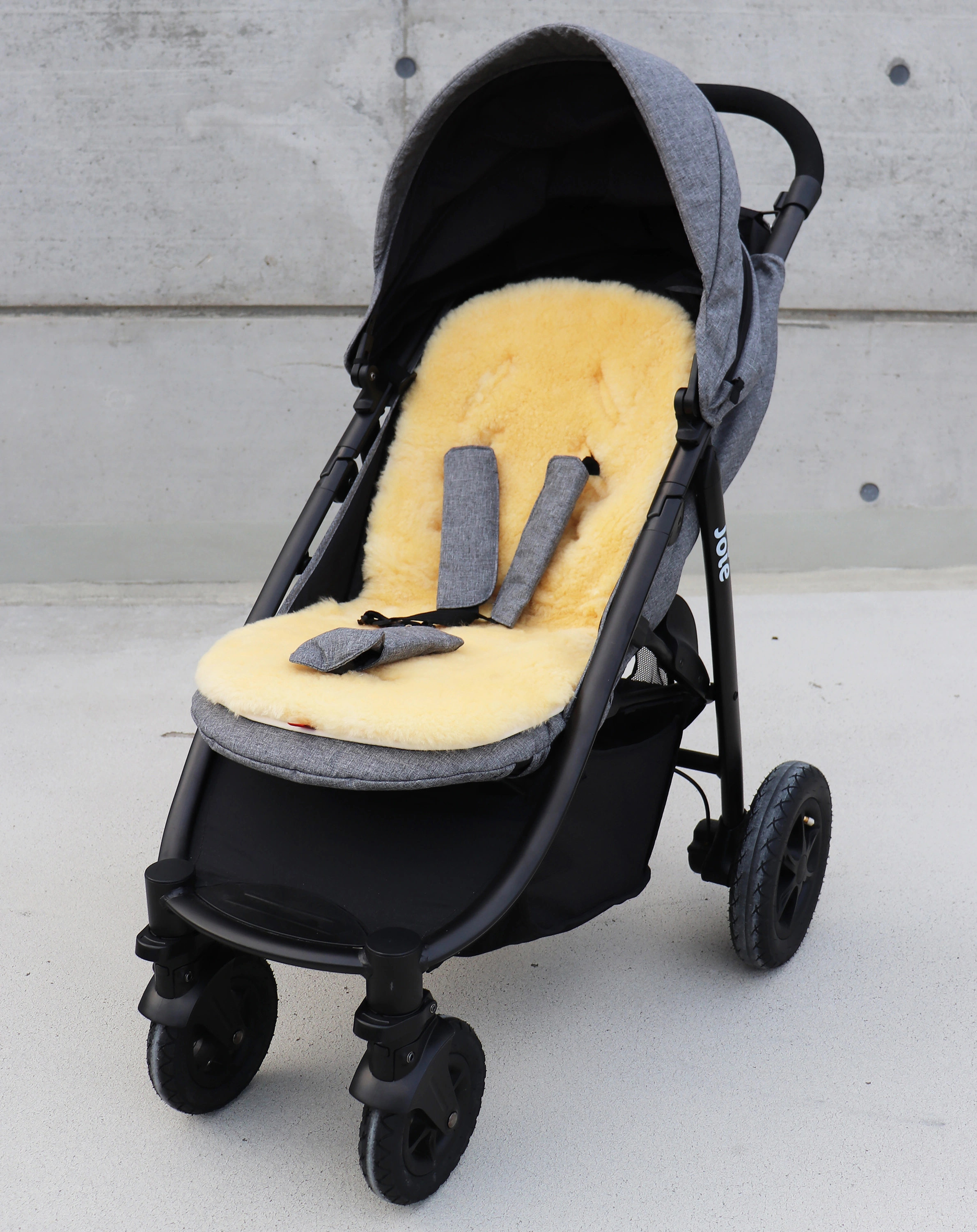Lammfellauflage DELUXE (77x35) in natur
