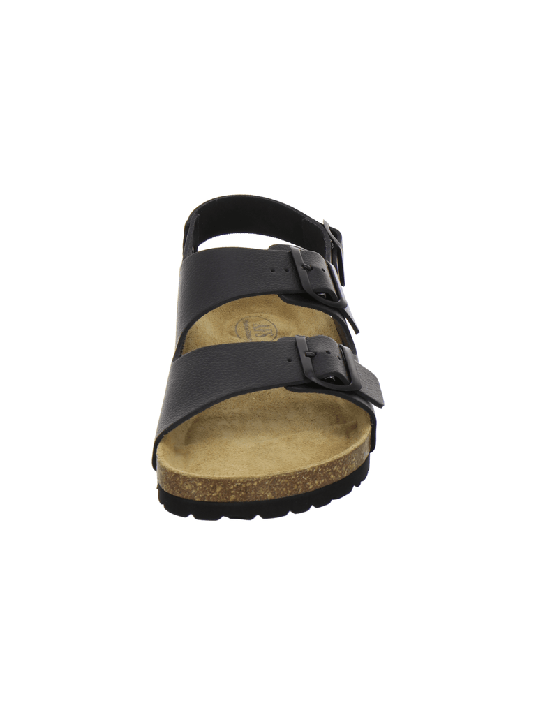 Sandalen Herren Leder schwarz