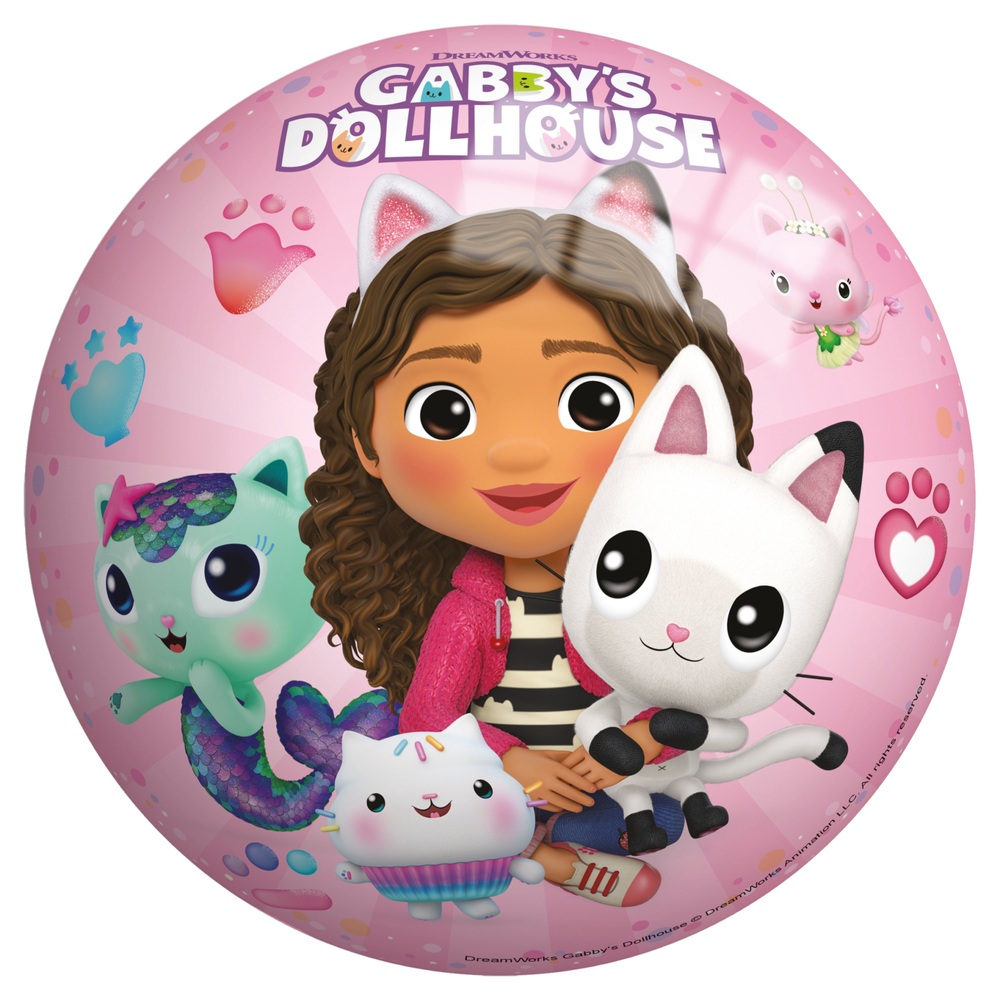 Gabbys Puppenhaus spielt Ball