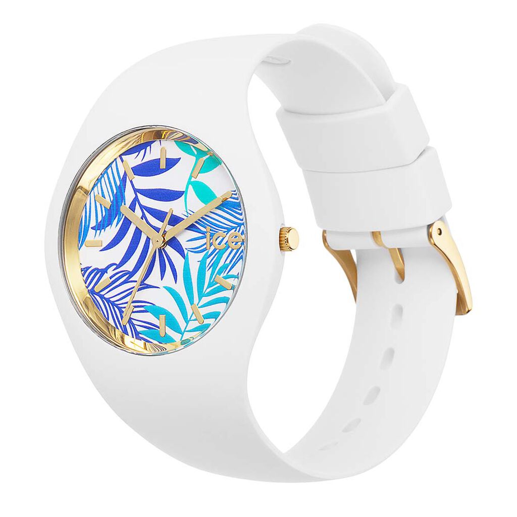 Montre Ice Watch Ice Flower Blanc
