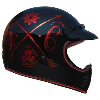 Casque Premier MX - NX - CHROMED - Rouge