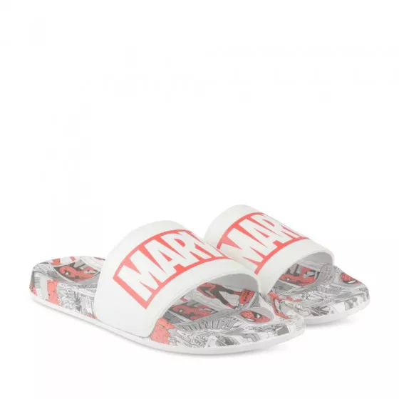 Claquettes BLANC MARVEL