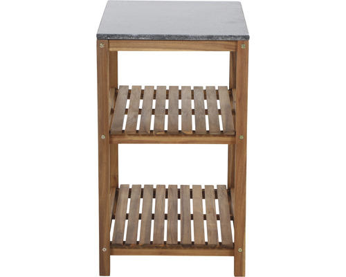 Buitenkeuken Siena Garden 75 x 52 x 87 cm Hout Steen Antraciet