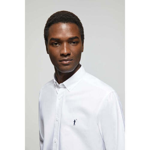 Polo Club - RIGBY GO SHIRT REG OXFORD Blanco