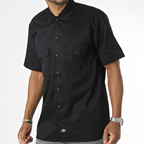 Chemise Manches Courtes A4XK7 Noir