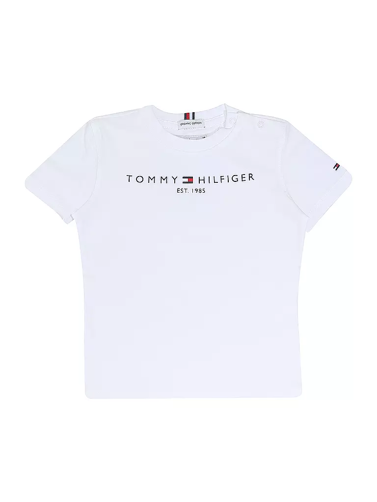 TOMMY HILFIGER Jungen T-Shirt  weiss