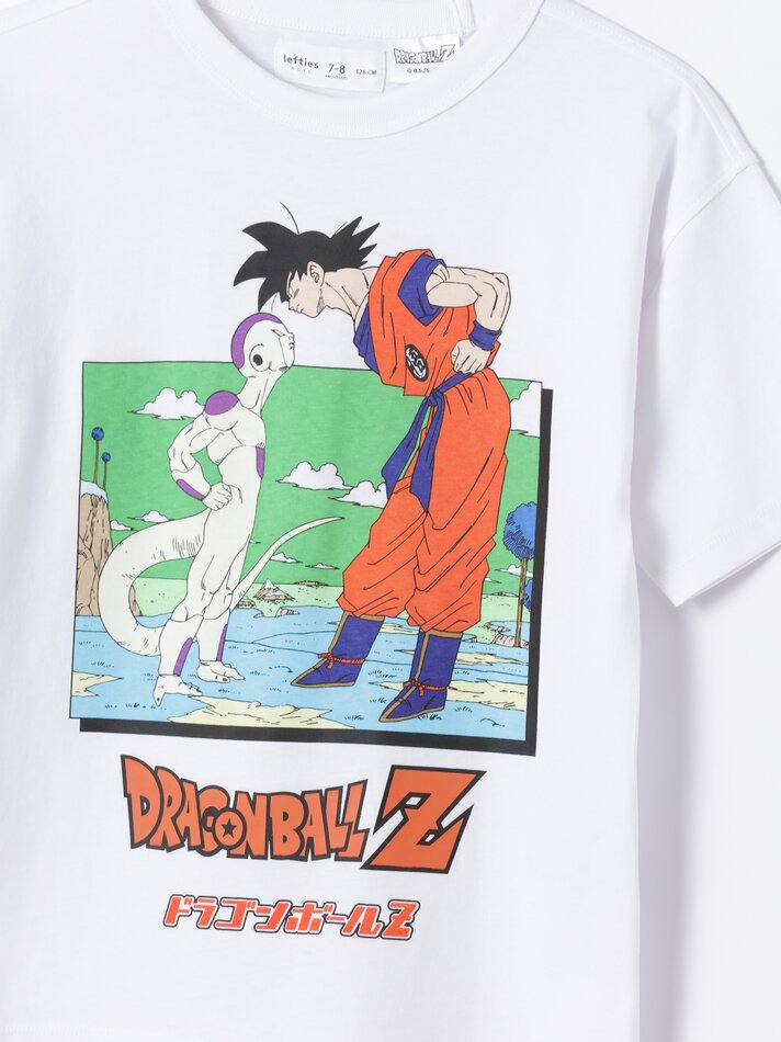 Camiseta Goku Dragon Ball Estampada - Branca
