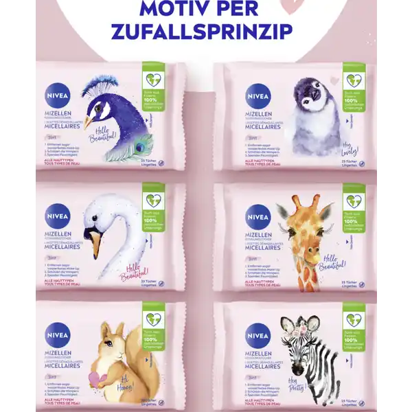 Mizellen Reinigungstücher 3in1 Hey Pretty!
