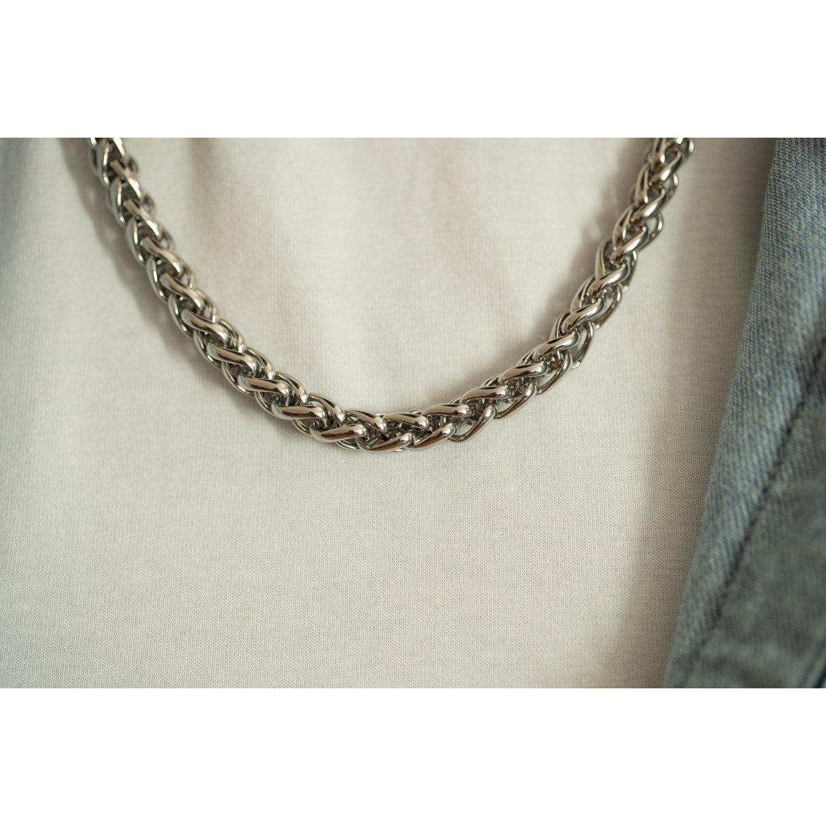 Collier chaîne Théo en Acier 316L