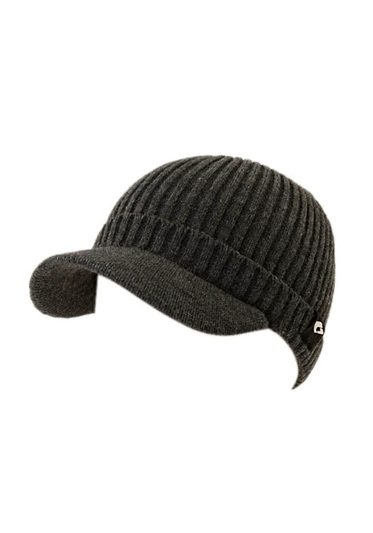chillouts Strickmütze »Benno Hat«, Cap-Mütze mit Schirm