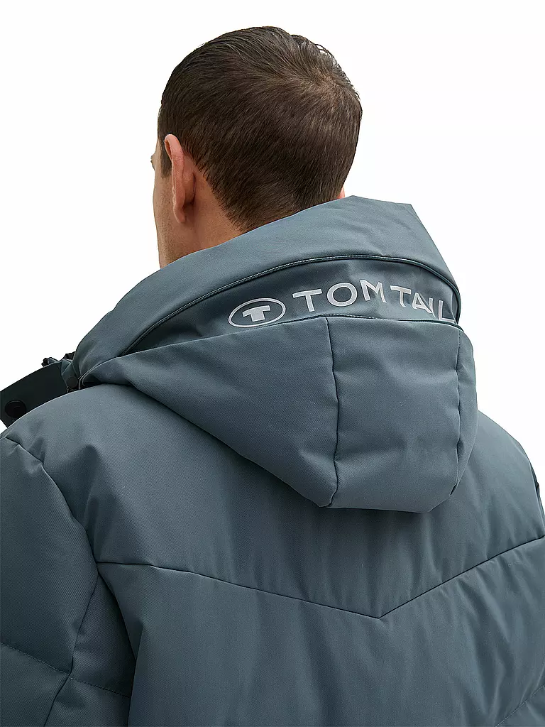 TOM TAILOR Parka petrol