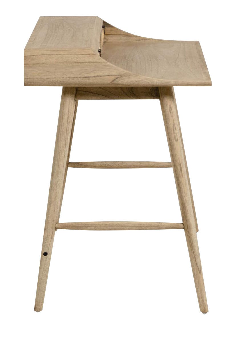 Kave Home Schreibtisch NALU Zedrachholz massiv