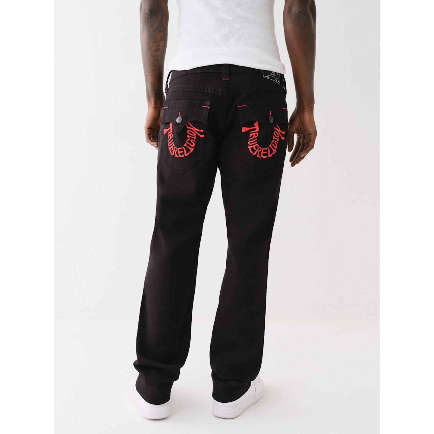 True Religion TR Straight Warped Trousers Mens