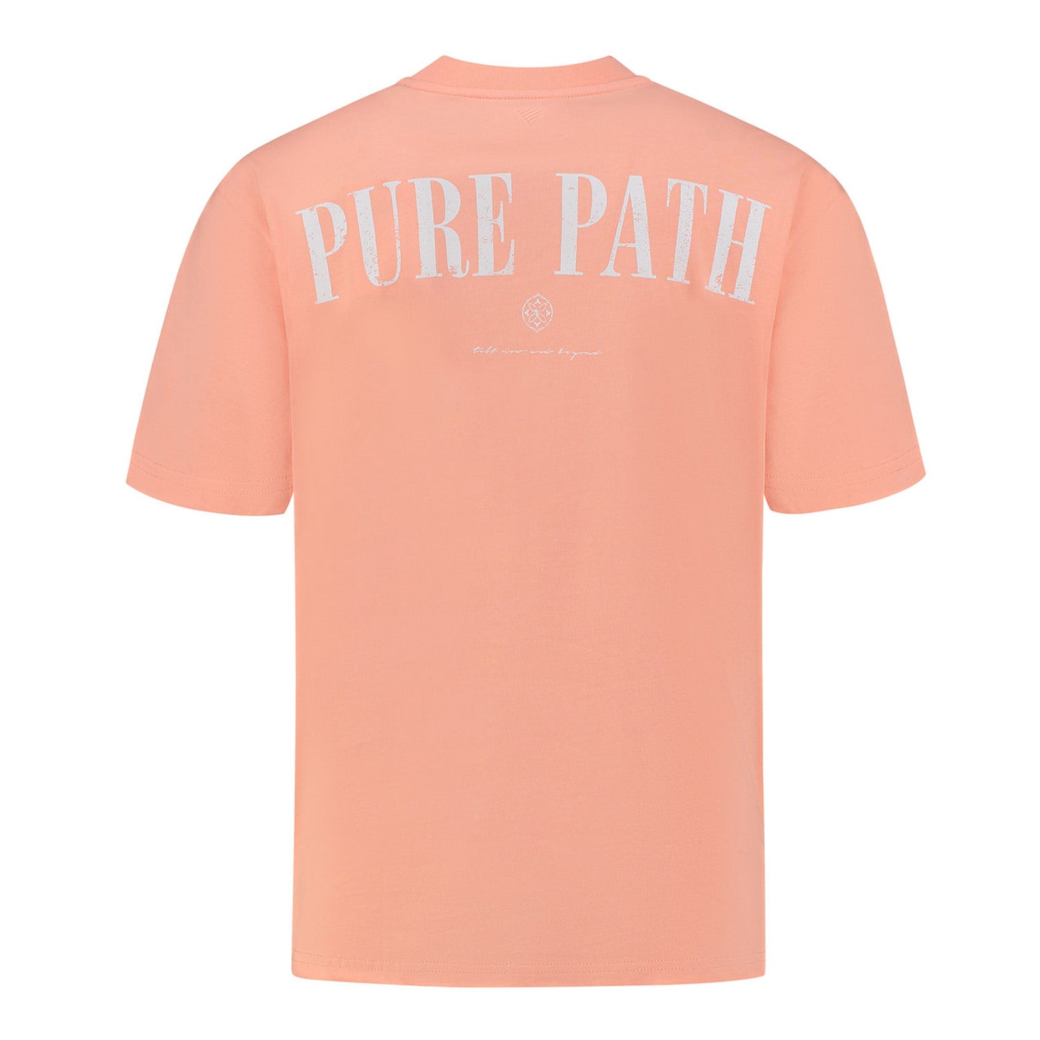 PURE PATH  T-Shirt With Back Print