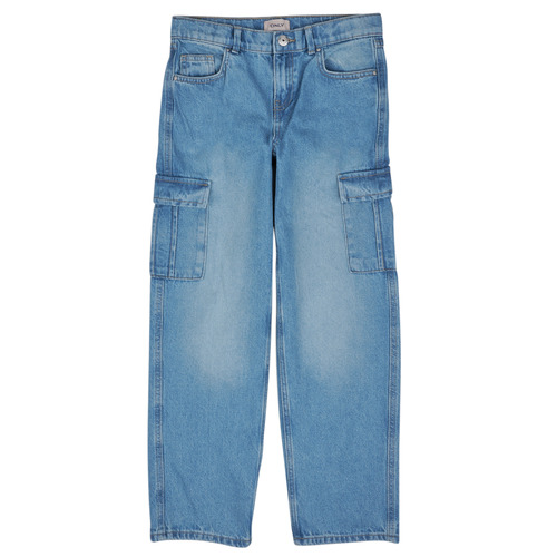 Only - KOGHARMONY WIDE CARGO CARROT PIM - Bleu